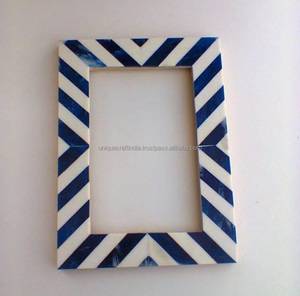 Elegant Classic Handmade Bone Inlay Wooden Photo <b>Frames</b> Premium Wholesale Home Decor UV <b>Printed</b> Handcrafted Picture Custom Size - Product Image 6