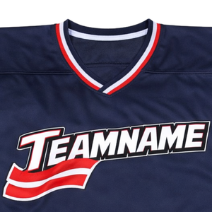 Camiseta de Hockey sobre Hielo Sublimada Personalizada con Nombre del Equipo, Uniforme de Hockey Profesional, Transpirable, Camiseta Deportiva para Hombre, Rendimiento de Élite - Product Image 5