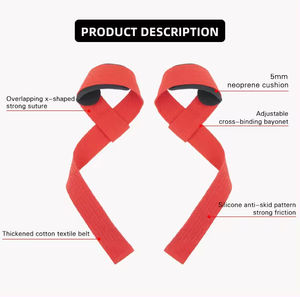 Sangles de musculation réglables et respirantes en néoprène de coton de haute qualité, antidérapantes, pour le soutien du poignet – Meilleures ventes - Product Image 5