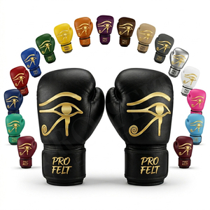 Whole Sale Custom Boxing Gloves Training Muay Thai Punching MMA Sparring Fight Shock Absorption Wrist Support Heavy Gloves - Product Image 1