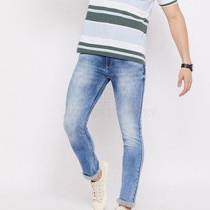 Pantalon en jean de couleur personnalisée fabriqué au Pakistan, prix bas, haute qualité, confortable et respirant pour hommes, en vente - Product Image 5