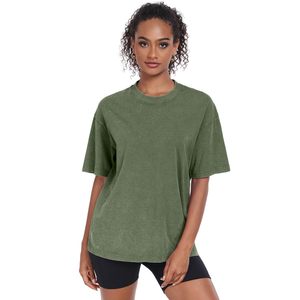Camiseta Oversize de Algodón con Efecto Ácido para Mujer, Estilo Casual Holgado, Tipo Boyfriend, Proveedor Mayorista - Product Image 5