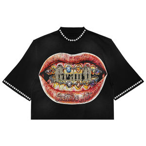 T-shirt tissé ample et oversize pour homme 2026 |   100% coton lourd |   Vintage High Street OEM - Product Image 1