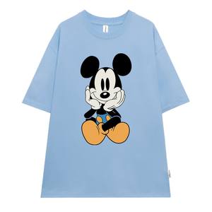 Camiseta personalizada a precio de fábrica para hombre y mujer, mezcla de algodón, estampado en serigrafía, cuello redondo, talla grande, proveedor de ropa de Vietnam. - Product Image 4