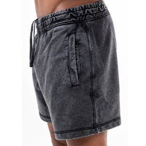 Servicio OEM, Pantalones Cortos de Algodón para Hombre, Cintura Media, Lavado Ácido, 100% Algodón, Ligeros, Transpirables, de Secado Rápido - Product Image 4