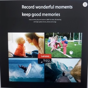 Tarjeta de memoria Lenovo de alta velocidad, 64GB, 512GB, tarjeta Micro SD de 256GB, tarjeta Flash TF Clase 10 para teléfono, tableta, UAV, nueva - Product Image 3