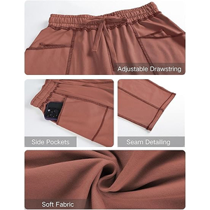 Women Comfortable Jogger Cargo Pants Wide Leg Sweatpants High Waist <b>Drawstring</b> Casual Streetwear - Product Image 6