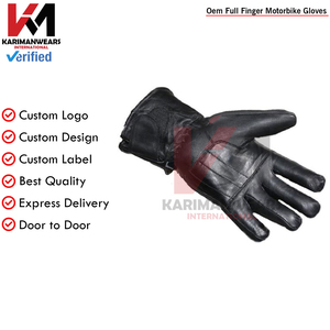 Gants de moto sur mesure avec logo personnalisé, équipement de conduite, fabrication sous contrat pour les marques de motos à marque privée dans le monde entier - Product Image 2