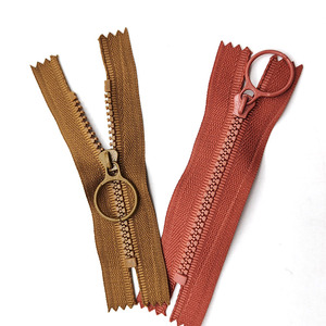 Factory Custom Color Plastic <b>Zipper</b> #3 Closed-end Resin <b>Zipper</b> Customized Size Open-end Resin <b>Zipper</b> for Jacket - Product Image 2