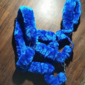 เชือกแขวนคอขนมิงค์แบบนุ่มพิเศษคอเสื้อหัวม้าไนล่อนสองชั้นแบบเย็บด้ายที่ดีที่สุดทนทานซักมือได้ใช้งานได้ยาวนาน - Product Image 1