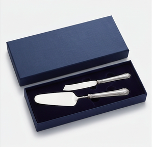 Couteau à gâteau élégant de style royal en argent, outil de découpe de gâteau durable, idéal pour une utilisation quotidienne, la pâtisserie et les repas à la maison - Product Image 6