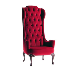 <b>High</b> <b>Back</b> Modern Throne <b>Chairs</b> Hotel Wedding Furniture King Throne <b>Chairs</b> Velvet <b>Chair</b> Customable Product - Product Image 1