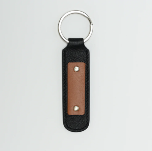 Fabricant de porte-clés en cuir, accessoires simples pour clés de voiture, porte-clés en cuir, prix bas - Product Image 1