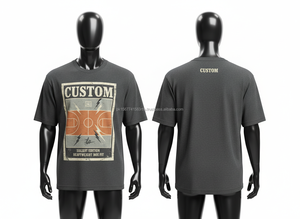 เสื้อยืดคอกลมผู้ชาย ผ้าฝ้าย 100% ขายส่ง ราคาถูก ปี 2026 เสื้อยืดพื้นฐานเรียบง่าย สั่งทำได้ โปรโมชั่น - Product Image 3