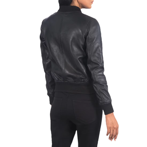 Chaqueta Larga y Delgada Reversible de Cuero Genuino Impermeable para Mujer, Estilo Moderno, Personalizada, Transpirable, con Solapa de Lona, Venta al Por Mayor - Product Image 4