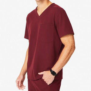 Uniformes Médicos Personalizados OEM ODM, Tela de Poliéster/Algodón, Unisex, Largos, Manga Larga para Hombre, Uso Hospitalario - Product Image 6