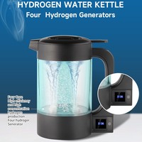 Jarra de Agua Hidrogenada de Nueva Generación 2026, Portátil, Capacidad de 1.8L, 3000PPB, Tecnología SPETech con Electrolisis de Vórtice para la Salud
