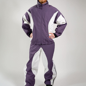Men's Casual Tracksuit Set Premium Polyester Plus Size Quick Dry <b>Lightweight</b> <b>Hoodie</b> Jogger Pants Breathable Sportswear for Gym - Product Image 4
