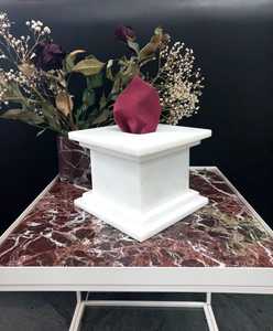 Boîte à mouchoirs en marbre artisanal par NEHA ENTERPRISES, porte-serviettes décoratif haut de gamme pour bureau, hôtel et table à manger - Product Image 5