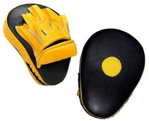Professional Leather <b>Focus</b> <b>Pads</b> for Boxing, MMA, and Muay Thai Training – Heavy Duty Target Mitts, OEM/ODM Custom Manufacturer - Product Image 5