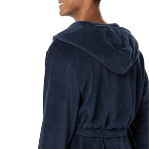Albornoz de Invierno para Mujer, Talla Grande, Liso, Teñido, de Alta Calidad, Secado Rápido, 100% Algodón de Rizo - Product Image 6