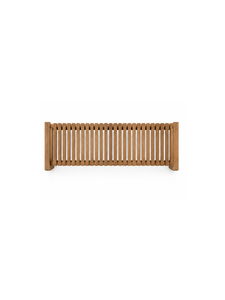 Modern Solid Teak <b>Wooden</b> Patio <b>Bench</b> Minimalist Design Outdoor Furniture Durable 2 Seater for Garden Terrace - Product Image 6