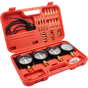 Kit di Sincronizzazione Carburatori Bestauto con Manometro e Tubo in Gomma per Sincronizzazione - Product Image 5