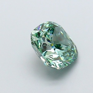 Diamant de laboratoire CVD vert vif fantaisie modifié taille coussin carré de 2,08 carats, clarté VVS2, taille excellente, pierre précieuse de luxe pour bijoux - Product Image 4