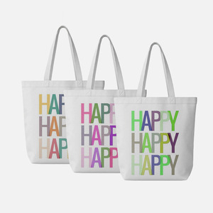 Wholesale Quantity Indian Supplier of Good Quality Recycled 100% Carded Cotton Printed Shopping <b>Bags</b> at Reasonable Price. - Product Image 6