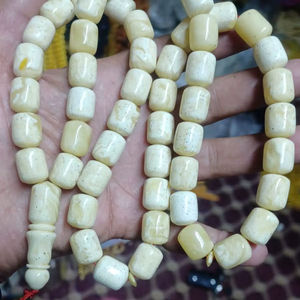 Perles de prière islamiques en résine polie lavable de haute qualité, personnalisées, motif globe, style ambre, Tasbih Misbaha, chapelet tendance - Product Image 3