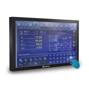 Pantalla Industrial de 15.6 Pulgadas con Interfaz Capacitiva Proyectada Multipunto, Full HD, HDMI, DVI, VGA, Carcasa Metálica LED, VESA - Product Image 1