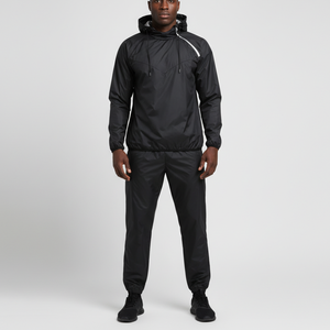 Conjunto Deportivo Unisex OEM de 2 Piezas, Chaqueta y Pantalones para Gimnasio, Traje de Sauna con Cintura Elástica, Transpirable y con Elasticidad en Cuatro Direcciones, para Entrenamiento de Boxeo - Product Image 3