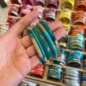Bracelet artisanal de luxe pour femme en corne de buffle écologique, bijou de mode fait main pour mariage et soirée au meilleur prix - Product Image 1