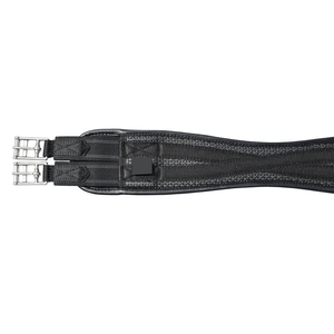 Sangle anatomique pour cheval avec doublure en polaire, finition en cuir, design confortable, boucles et anneaux réglables, équipement équestre personnalisé - Product Image 4