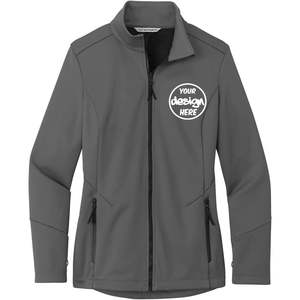 Chaquetas Soft Shell Personalizadas para Mujer L921 con Bordado Personalizado, Ropa de Exterior con Logotipo Personalizado y Complementos Tecnológicos Colectivos - Product Image 1