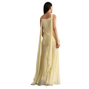 Vestido Casual de Cintura Alta con Cuello en V, Plisado y Bordado para Mujer, Vestido de Fiesta de Manga Larga con Logotipo Personalizado - Product Image 5