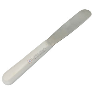 Espátula Mezcladora LIPUMA de Acero Inoxidable con Mango de Plástico, 195 mm de Longitud, Instrumento de Mezcla para Laboratorio Dental para Yeso y Alginato - Product Image 1