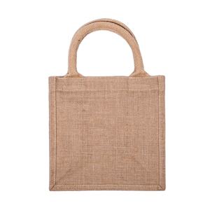 Bolso de compras plegable de yute de alta calidad 100%, patrón sólido, LONA DE LINO ecológica, precio económico, Bangladesh - Product Image 2