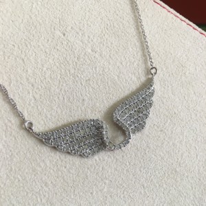 1.26 Cttw White Natural Diamond Pendant Necklace for Women in 925 Sterling Silver, 18 Inch <b>Chain</b>, Round Cut (G-H Color) - Product Image 5