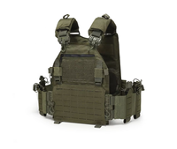 Gilet tactique MOLLE imperméable - Gilet utilitaire extérieur résistant à l'usure pour la randonnée et la chasse, ajustement extensible