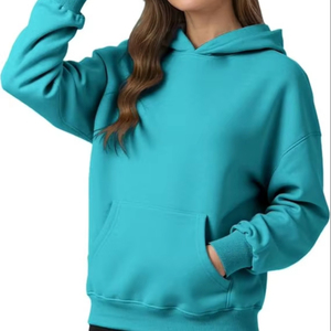 Vente en gros : Sweat à capuche double style à manches longues pour femme, de qualité supérieure, très demandé, tendance, pour usage décontracté - Product Image 1