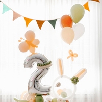 Drapeaux en tissu de coton Fanion String Fanion Bunting Décoration festive Drapeaux colorés Triangle lavable Banderole bannière
