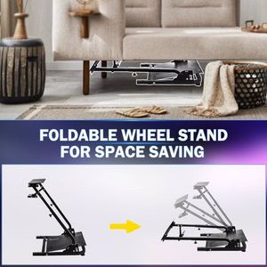 Adjustable Racing Wheel <b>Stand</b> G920 Steering Wheel <b>Stand</b> Shifter Mount Holder Fits Logitech G25 G27 Joysticks Game <b>Controllers</b> - Product Image 5