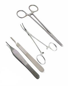 Instrumentos de Cirugía Plástica Cosmética para Párpados, Pinza Porta Agujas para Párpados Dobles, Cirugía Cosmética Ocular de Dentavex - Product Image 3