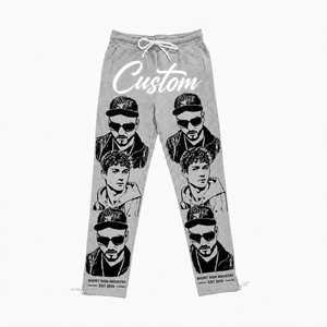 Premium Quality Custom Fashion 100% Cotton SDL Hip Hop High Elastic Waist Solid <b>Waterproof</b> Eco-Friendly Winter Stonewashed Men - Product Image 2
