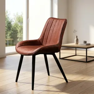 Chaise de restaurant vintage en bois à dossier croisé avec assise en rotin tressé pour café, hôtel, banquet de mariage et utilisation en salon - Product Image 4