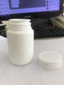 APS Easy Mold Durable Cylindrical Shape Flat Bottom HDPE <b>Plastic</b> Lightweight Medicine Chemical Liquid Tablet Bottle C0320 <b>Cap</b> - Product Image 4