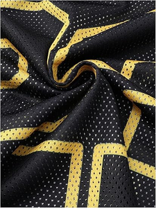 Camiseta de Fútbol Americano Transpirable de Malla, Cuello en V Extra Grande, Uniforme de Práctica de Equipo, 100% Poliéster, Antibacteriana, Personalizada OEM Privada - Product Image 2