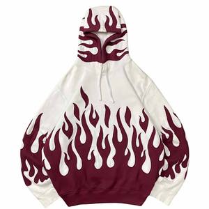 Sudadera con Capucha de Primera Calidad, Diseño Personalizado OEM, Tejido Ecológico, 180g, Tinte Liso, Corte Holgado para Hombre - Product Image 1