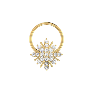 Ajretail 0.08 Carat Natural Diamond <b>Nose</b> Pin-HI Color VS-SI Clarity - Product Image 1